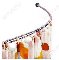 Aquanet Карниз для ванны CAPRI 170x110 – фотография-1